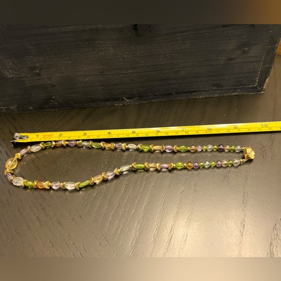 Liz Claiborne Necklace in Watercolor Tones - Picture 3 of 3